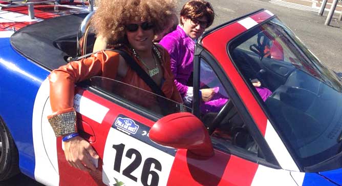 Fancy Cars at the Banger Rally Challenge